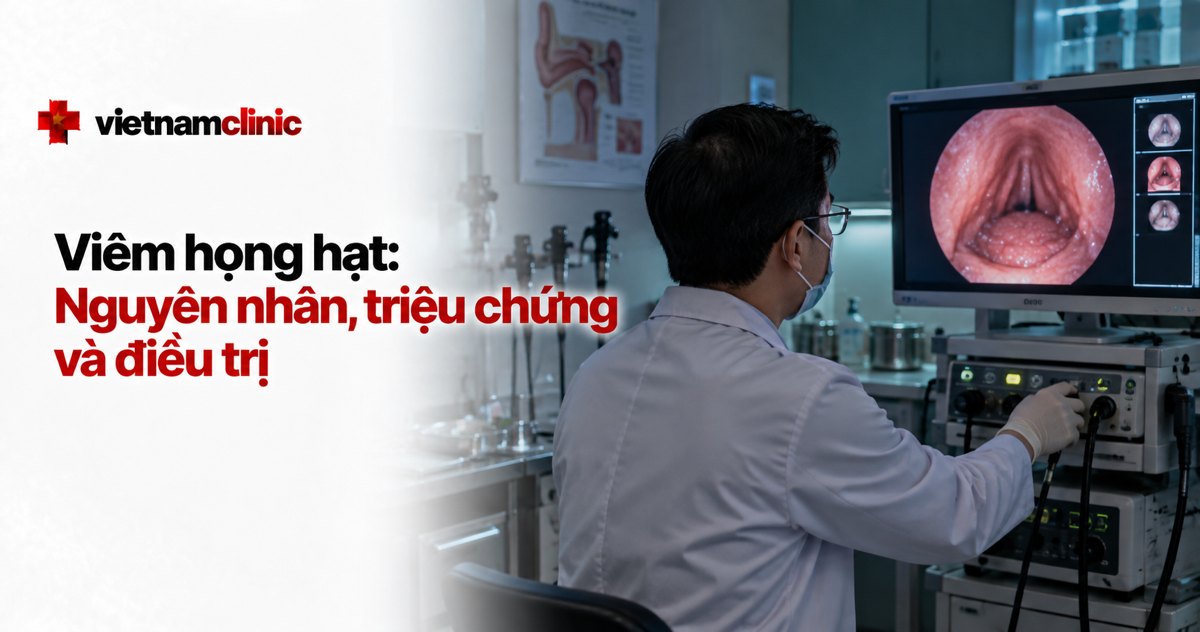 Viêm họng hạt: Nguyên nhân, triệu chứng và điều trị