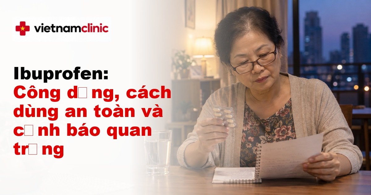 Ibuprofen: Công dụng, cách dùng an toàn và cảnh báo quan trọng
