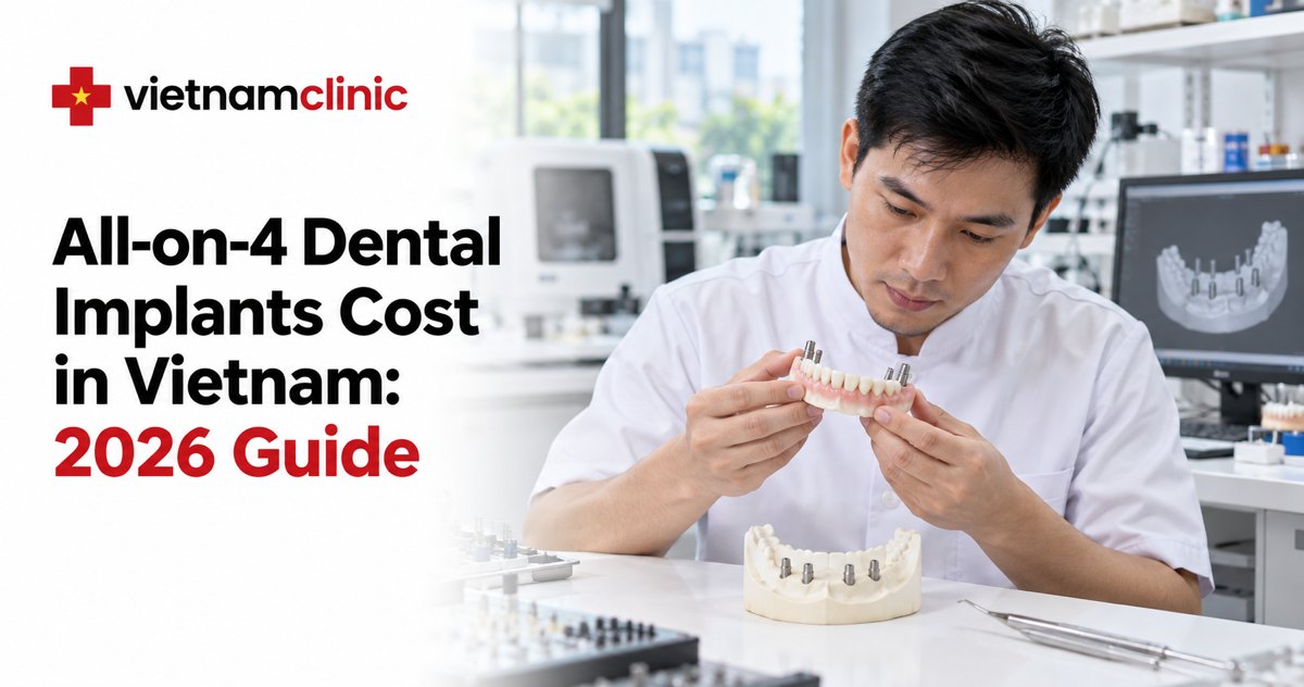 All-on-4 Dental Implants Cost in Vietnam: 2026 Guide