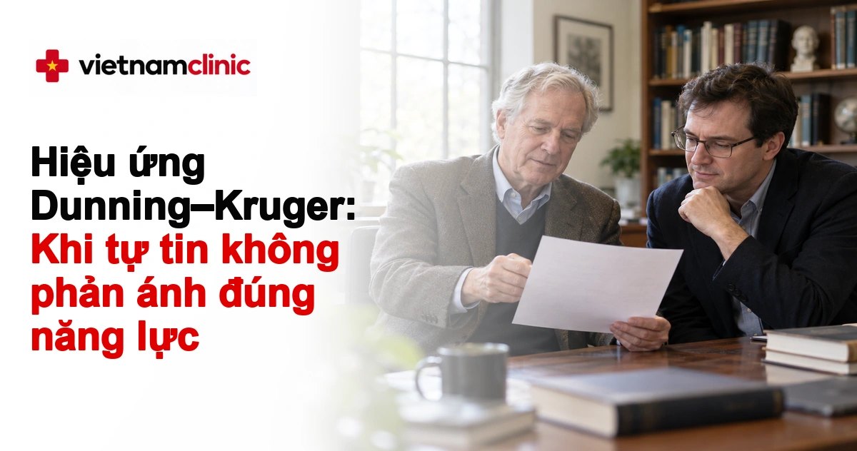 Hiệu ứng Dunning–Kruger: Khi tự tin không phản ánh đúng năng lực