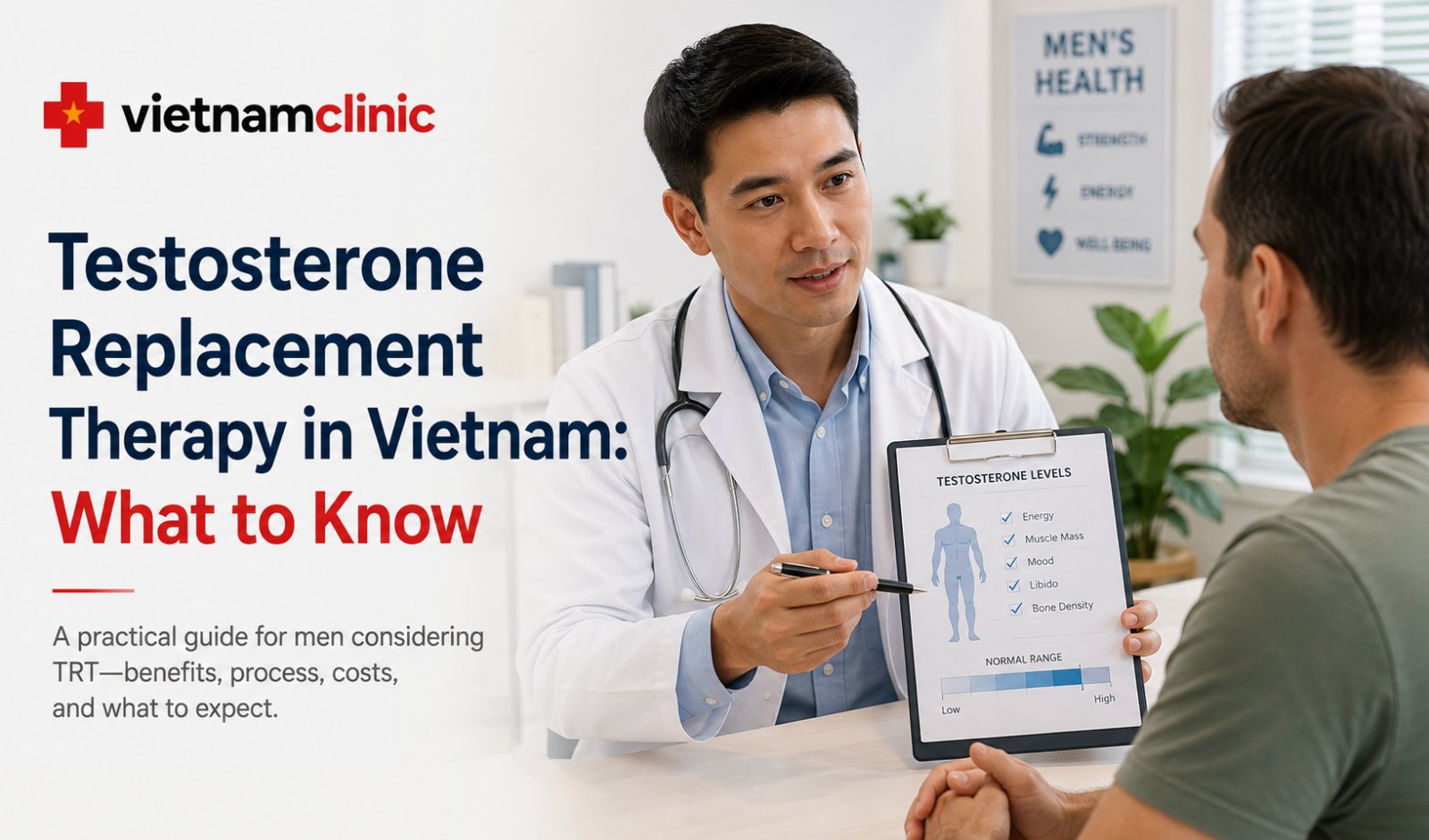 Testosterone Replacement Therapy in Vietnam: What to Know