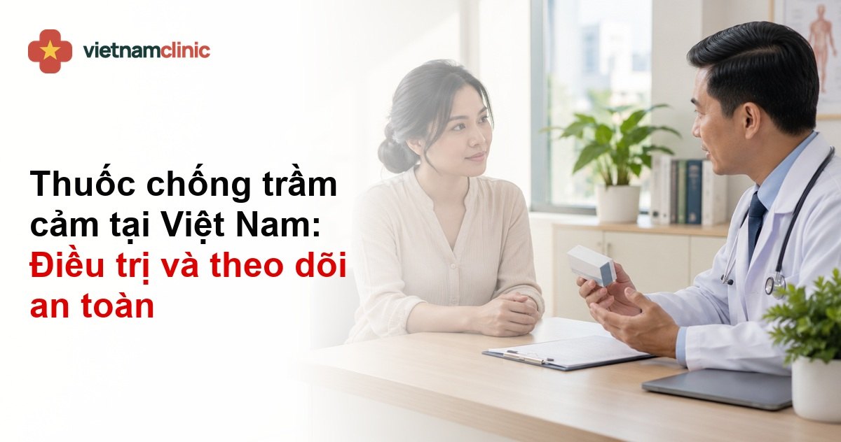 Thuốc chống trầm cảm tại Việt Nam: Điều trị và theo dõi an toàn