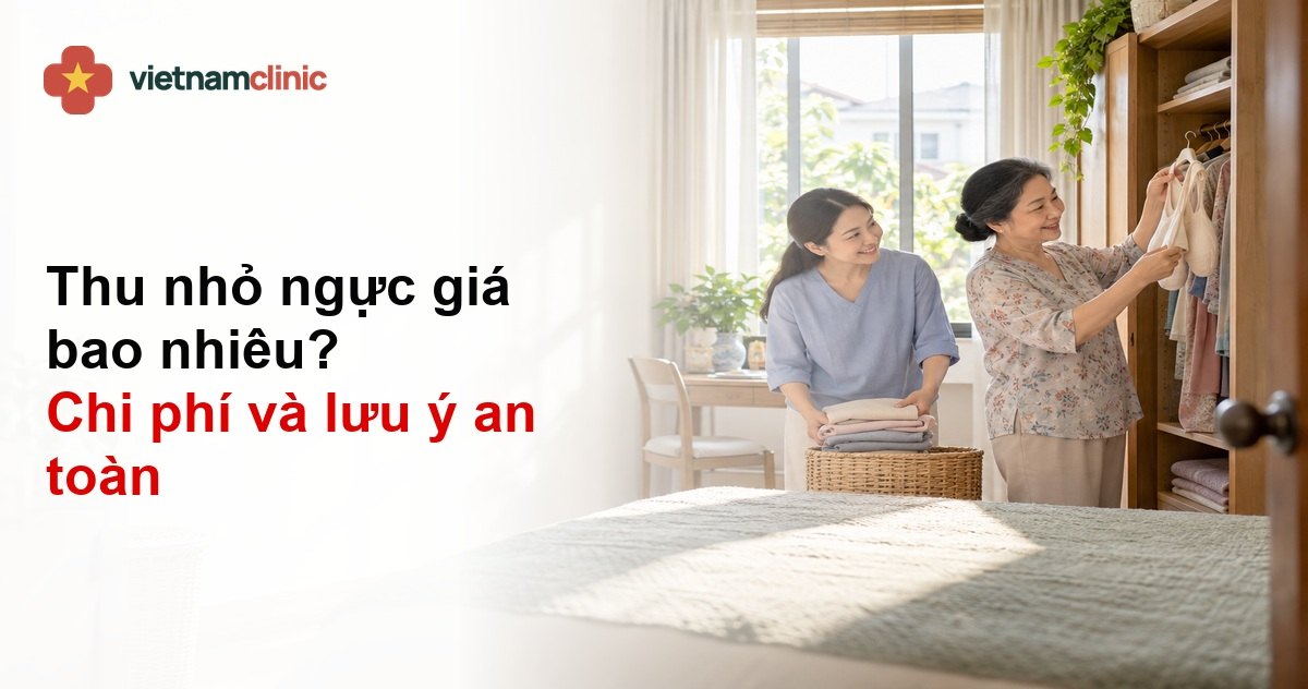 Thu nhỏ ngực giá bao nhiêu? Chi phí và lưu ý an toàn