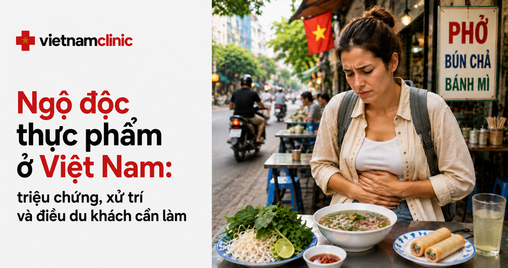 Ngộ độc thực phẩm tại Việt Nam: Triệu chứng, điều trị và việc du khách nên làm
